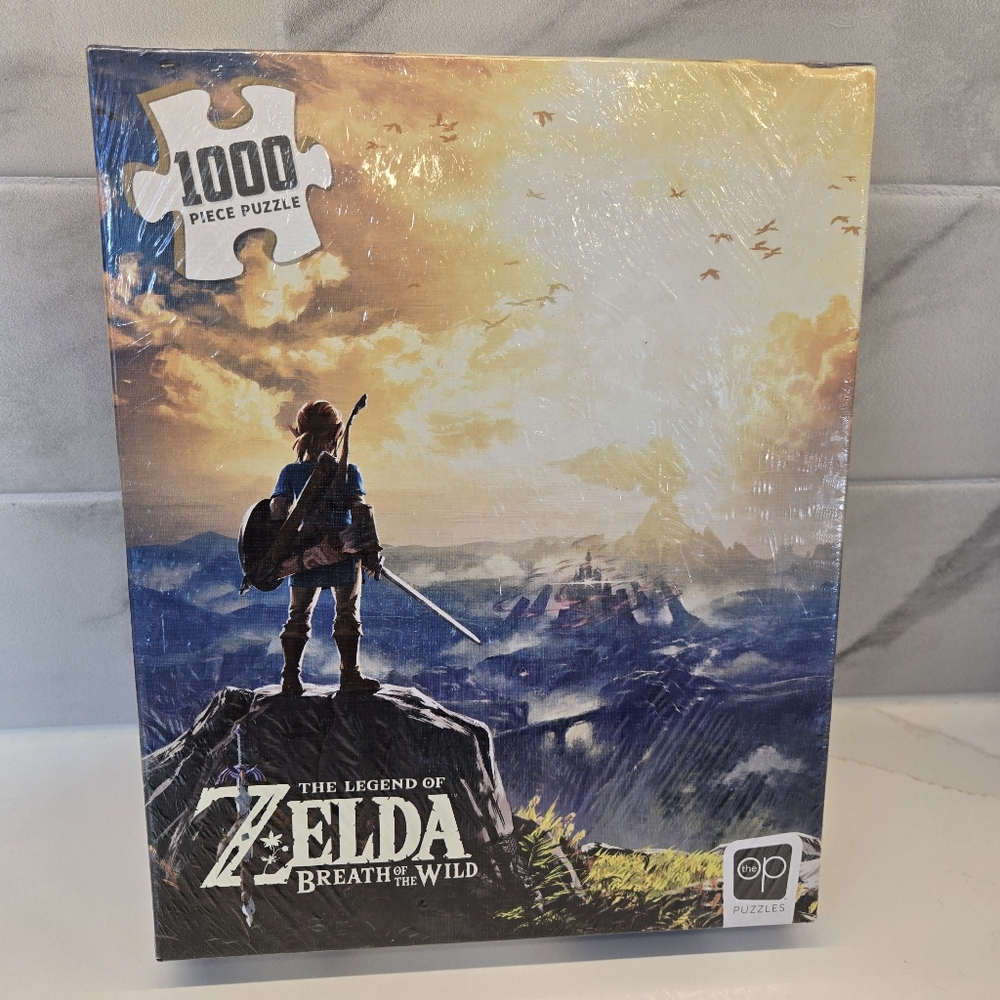 The OP USAopoly Zelda Breath Of The Wild Puzzle 1000 Strategy Board Game PZ005 - Picture 4 of 10